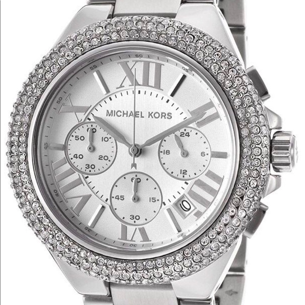 Michael Kors Women's Camille Silver Watch